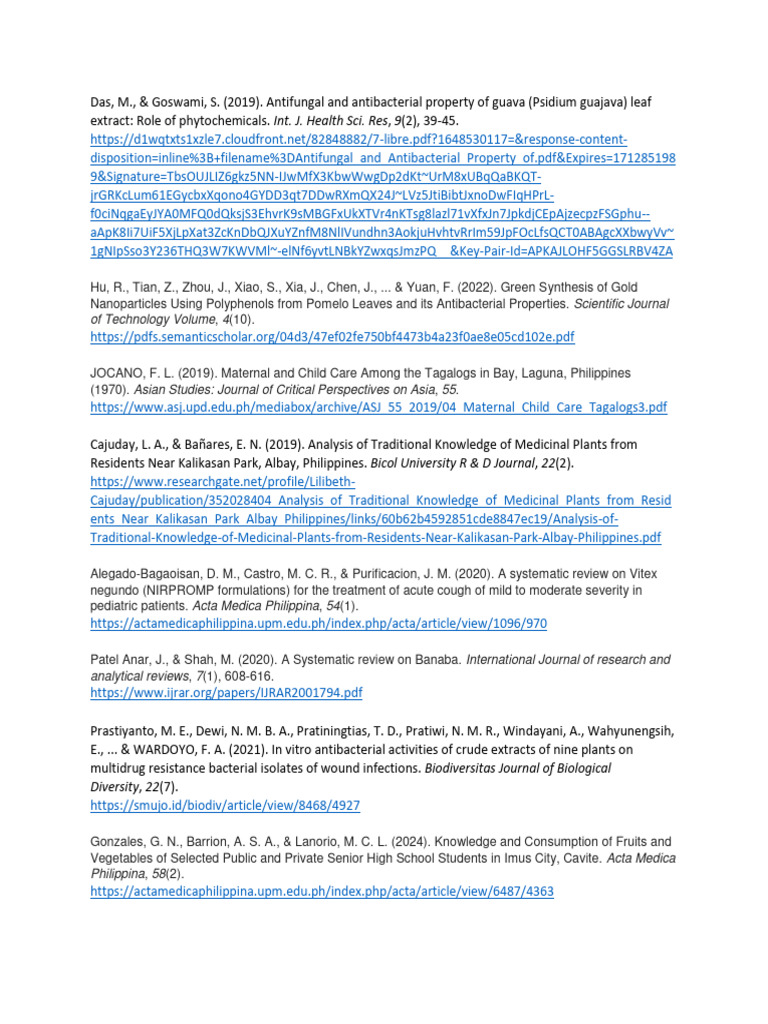RRLS For Herbal Meds | PDF | Oregano | Biology