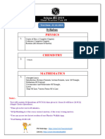 Physics: Syllabus