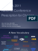 APAMSA 2011 National Conference Prescription For Change