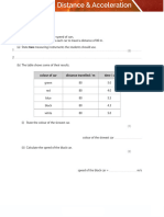 Velocity, Distance - Acceleration 1 QP