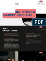 Publishing and Marketing Plans