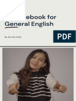 General English Guidebook by Teacher Gulasal