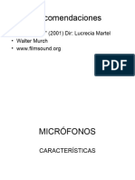 Microfonos