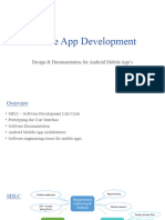Design & Documentation For Android Mobile Apps