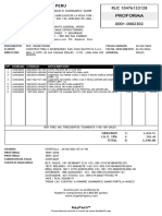 Proforma: De: Portilla Masco Gianmarco Samir