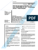 Qdoc - Tips NBR 5587 PB 225 Tubos de Aco para Conducao Com Ros