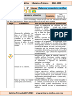 3er Grado Mayo - 03 Creando Preparar Alimentos Sanos (2023-2024)