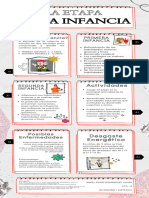 Infografía de Proceso Notas de Papel Aesthetic Rosa Blanco