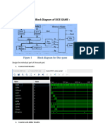 Dice Game in VHDL