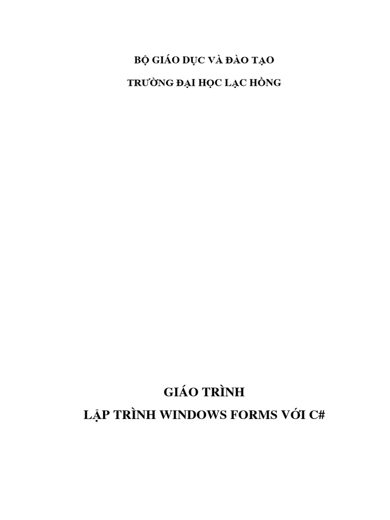 Gi o tr nh c windows form i h c l c h ng pdf