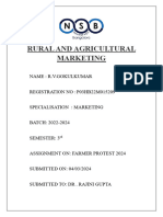 Rural and Agricultural Marketing