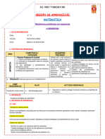 Sesion de Matematica Problemas de Suma y Resta