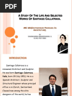Download A Study of the Life and Selected Works of Santiago Callatrav by  Kosi Emmanuel Chukwujindu SN72745880 doc pdf