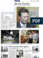 The Official Visit to Vietnam of The Grand Duke of Luxembourg and Kevin Marchetti, La Residence Hue's Sous Chef on Le Quotidien
