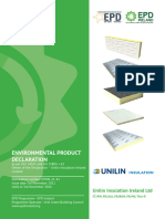 Environmental Product Declaration: Unilin Insulation Ireland LTD