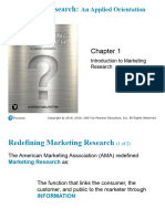 1 What Is Marketing Research