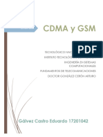 GSM y CDMA