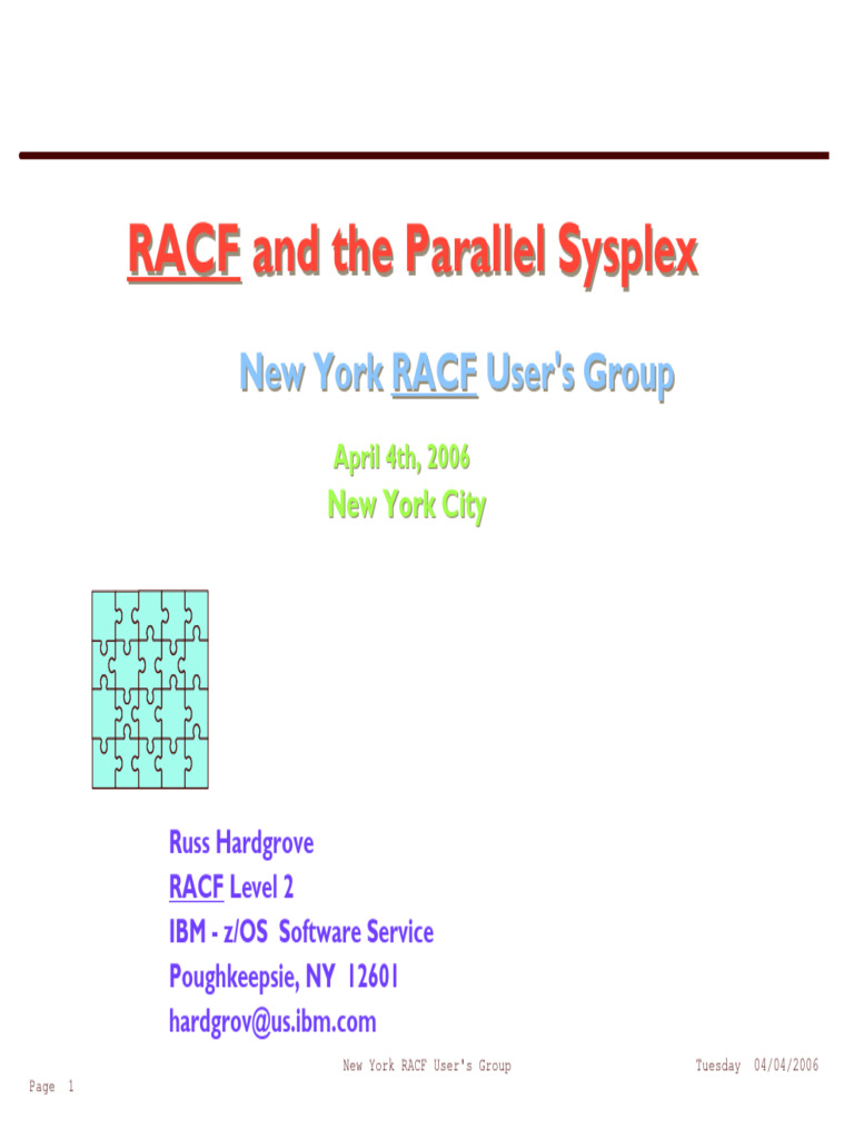 RACF Sysplex Communication Guide | PDF | Computer Architecture | Computing