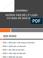 Chương 1. Những vấn đề lý luận cơ bản về nhà nước