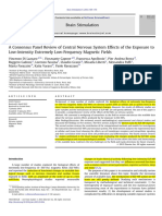 A Consensus Panel Review of Central Nervous System Effects of The Exposure ToLow-Intensity Extremely Low-Frequency Magnetic Fields