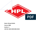 Case Study On HPL Electric and Power Lightining