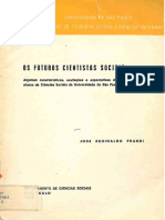 Prandi, F. (1980) - Os Futuros Cientistas Sociais