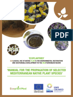 Manual Propagation Mediterranean Plant Species 2015