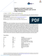 Experimental Investigation On Droplet Evaporation Characteristics During Combustion of Future and Current Aviation Fuels With Range of Properties