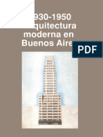 1930 - 1950 Arquitectura Moderna en Buenos Aires