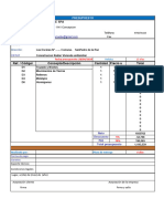 Modelo Presupuesto en Excel