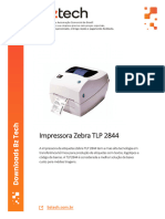 Manual Zebra TLP 2844