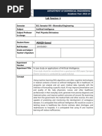 Research Papers On AI and Brain | PDF