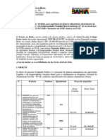 EDITAL DA CHAMADA PUBLICA - 01- 2024 1 Para Fazer Retificação Nos Valores