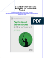 Free Download Psychosis and Extreme States An Ethic For Treatment 1St Edition Bret Fimiani Full Chapter PDF