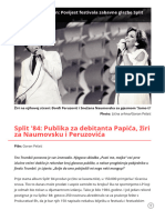 Split '84 - Publika Za Debitanta Papića, Žiri Za Naumovsku I Peruzovića - XXZ Portal