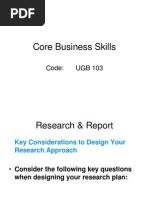 Core Business Skills