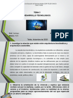 Tema 5 Desarrollo Tecnologico