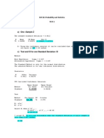 Ariel Alvarez EM 561 Probability and Statistics Test 2 Problem 1 - Sample Z