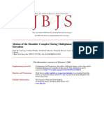 Motion of The Shoulder Complex During Multiplanar Humeral