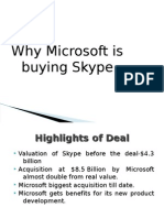 Why Microsoft Is Buying Skype