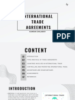 International Trade Agreement