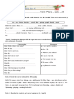 7th Form Test 1