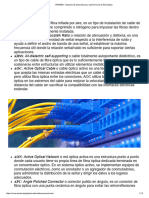 Glosario de Abreviaturas y Acrónimos de La Fibra Óptica