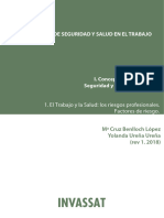 El Trabajo y La Salud Los Riesgos Profesionales. Factores de Riesgo - Cs