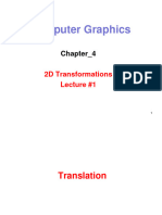 Lecture6 CG 04 2D Transformations 2021#1 Updated
