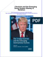 Free Download The Trump Doctrine and The Emerging International System Stanley A Renshon Full Chapter PDF