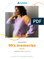 90 S Memories Sweater PL