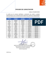 Certificado Curso Geomecánica 13julio2023 - FERROSTAAL