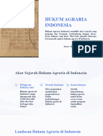 Hukum Agraria Indonesia