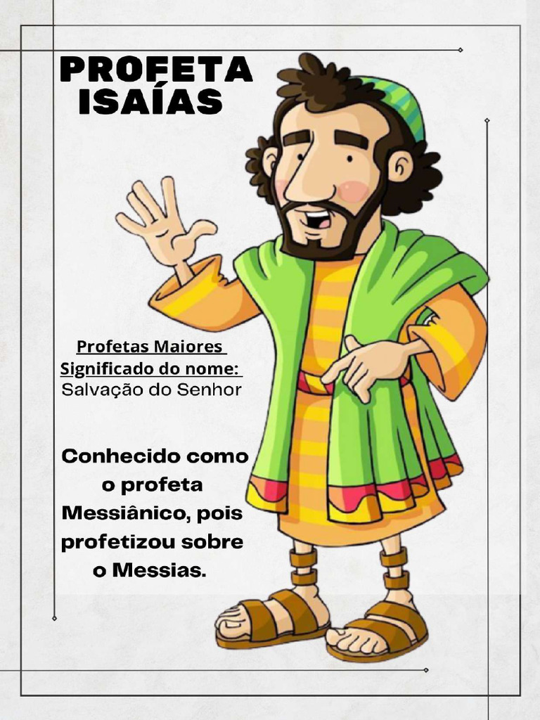 Profetas Da Bíblia Pdf